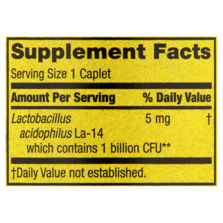 Spring Valley Probiotic Acidophilus Dietary Supplement, 30 Count