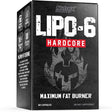 Nutrex Research Lipo-6 Hardcore Weight Loss Supplement, 60 Caps