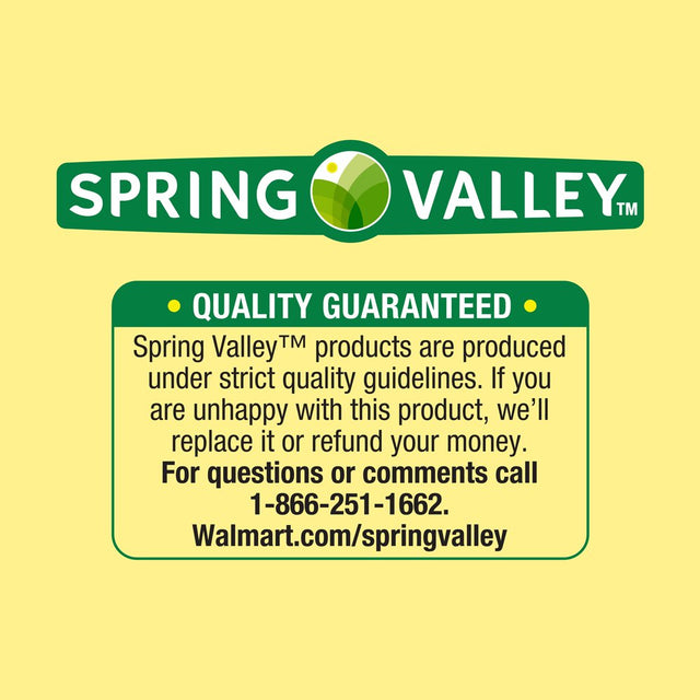 Spring Valley Daily Probiotic Vegetarian Capsules, 60 Count