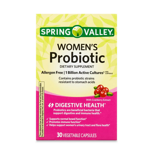 Spring Valley Women'S Probiotic Dietary Supplement, 30 Count