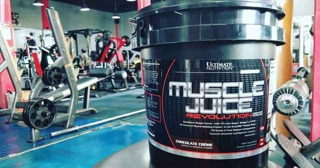 Ultimate Nutrition Muscle Juice Revolution 2600, Lean Muscle Mass Gainer Protein Powder with Glutamine, Whey Protein Isolate for Weight Gain, Time Release Carbohydrates, 11.1 Pounds, Chocolate