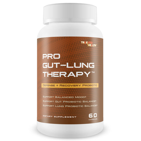Pro Gut-Lung Therapy - Probiotic Mood Support - Defense + Recovery Probiotic - Support Balanced Mood - Support Gut Probiotic Balance - Support Lung Probiotic Balance - Overall Health Support