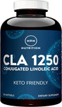 MRM Nutrition CLA 1250 | Keto Friendly | 80% CLA High Potency | 1000Mg CLA per Capsule | Healthy Fats | Gluten-Free | 30 Servings
