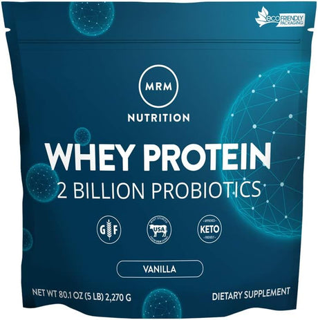 MRM - Natural Whey - Premium Whey Protein Vanilla 5 Lbs