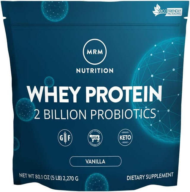 MRM - Natural Whey - Premium Whey Protein Vanilla 5 Lbs