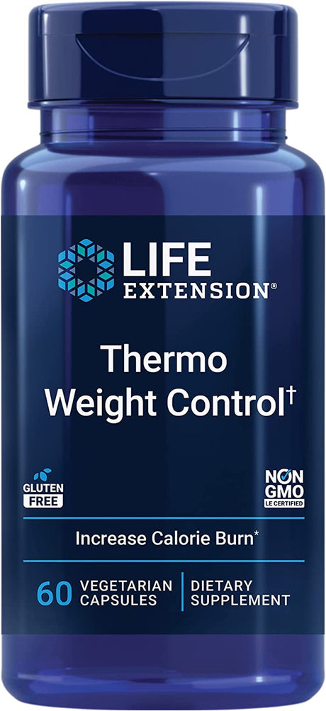 Life Extension Thermo Weight Control – Encourages Fat Burning, Healthy Weight Loss & Thermogenesis – Patented Capsaicin Extract – Weight Management – Gluten-Free – 60 Vegetarian Capsules