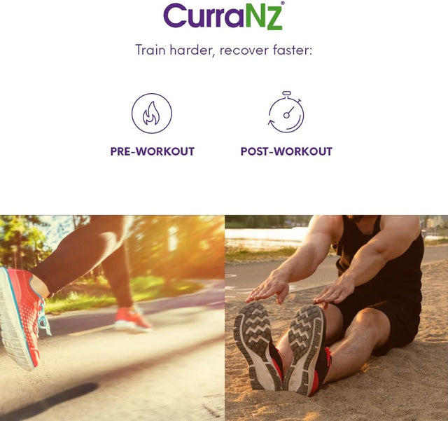 CURRANZ New Zealand Blackcurrant Extract Sports Nutrition Capsules Muscle Recovery Endurance Performance Pre Post Workout (30 Capsules)