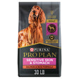 Purina Pro Plan Dry Dog Food for Adult Dogs, High Protein, Sensitive Stomach, Salmon & Rice, 30 Lb Bag