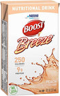 Boost Breeze Nutritional Drink, Peach, 8 Fl Oz (Pack of 27)