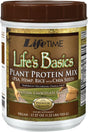 LIFETIME Lifes Basics Plant Based Protein Powder | Natural Chocolate, Vegan | No Gluten, Artificial Flavors, or Preservatives | 1.22Lb