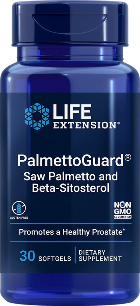 Life Extension Palmettoguard Saw Palmetto with Beta-Sitosterol -- 30 Softgels