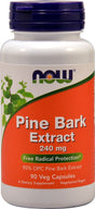 NOW Pine Bark Extract -- 240 Mg - 90 Vegetarian Capsules