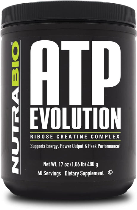 Nutrabio ATP Evolution, Supercharged Muscle Recovery, 500G Powder - 40 Servings