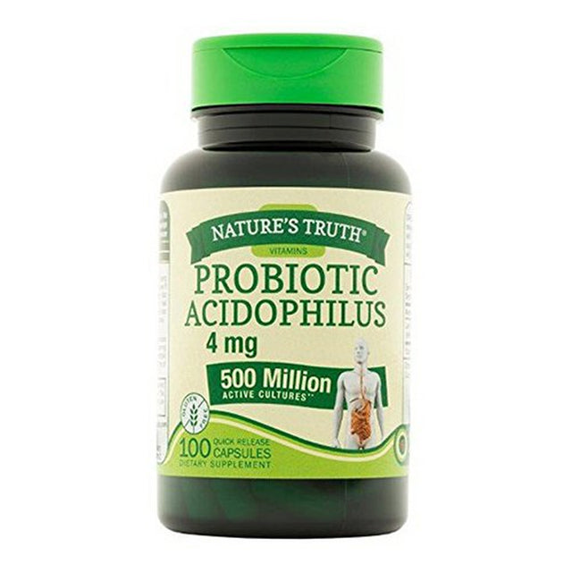 Natures Truth Probiotic Acidophilus 500 Million, 100 Ea, 6 Pack