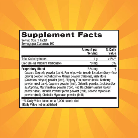 Nature'S Secret Super Cleanse Extra Strength Total Body Cleanse, Support - Stimulating Blend of 14 Herbs with Probiotics - 100 Tablets