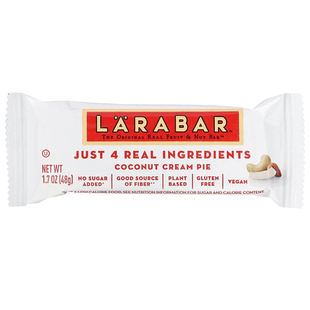 LARABAR Fruit & Nut Food Bars - Coconut Cream - 1.7 Oz - 16 Ct