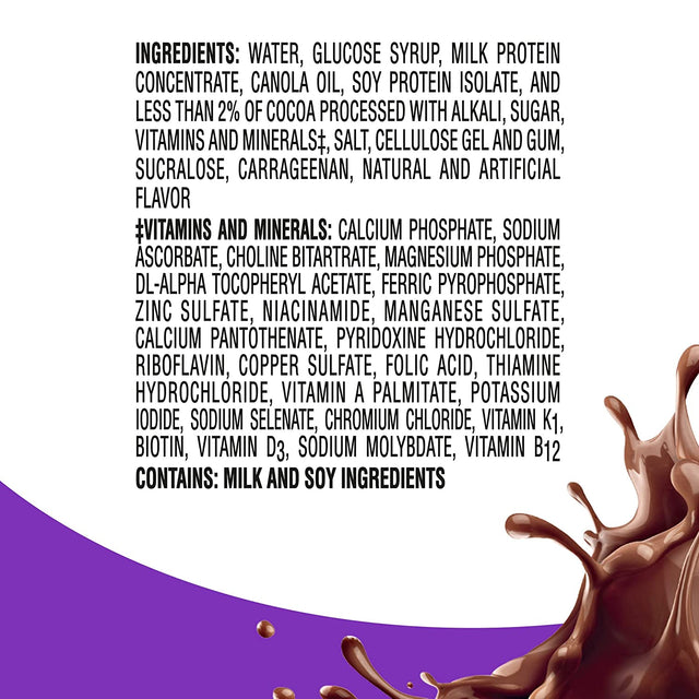 BOOST Women Balanced Nutritional Drink, Rich Chocolate, 8 FL OZ (Pack of 6)