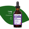 Natrol Liquid Melatonin, Sleep Supplement, Berry, 2 Fl. Ounce Tincture Bottle, 1Mg