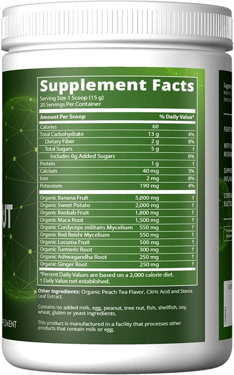 MRM Organic Post Workout, Plant Based Recovery, 10.6 Ounce