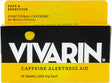 Vivarin® Brand Alertness Aid, 16 Tablets per Box (Pack of 6 Boxes)