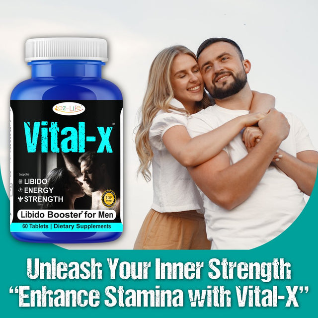 Male Testosterone Booster, Enhance Energy, Muscle Growth Vitality, Optimize Performance and Confidence 60 Tablets