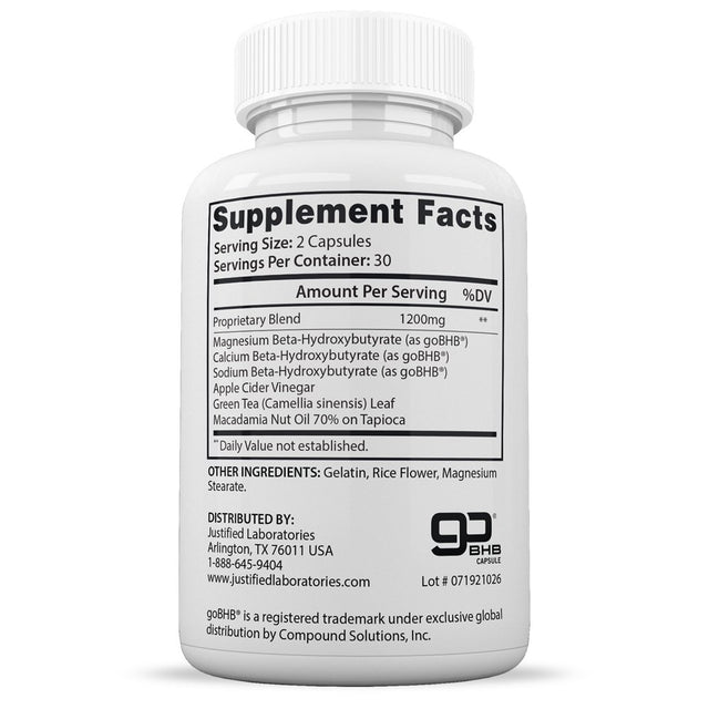 Lifestyle Keto Max 1200MG Pills Includes Apple Cider Vinegar Gobhb Strong Exogenous Ketones Advanced Ketogenic Supplement Ketosis Support for Men Women 60 Capsules