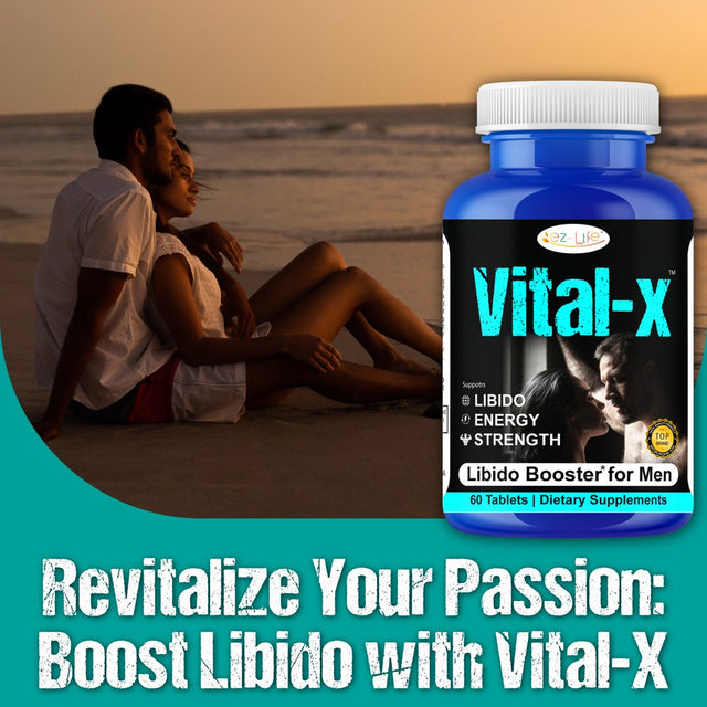 Male Testosterone Booster, Enhance Energy, Muscle Growth Vitality, Optimize Performance and Confidence 60 Tablets