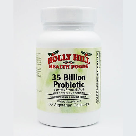 Holly Hill Health Foods, 35 Billion Probiotic, 60 Vegetarian Capsules