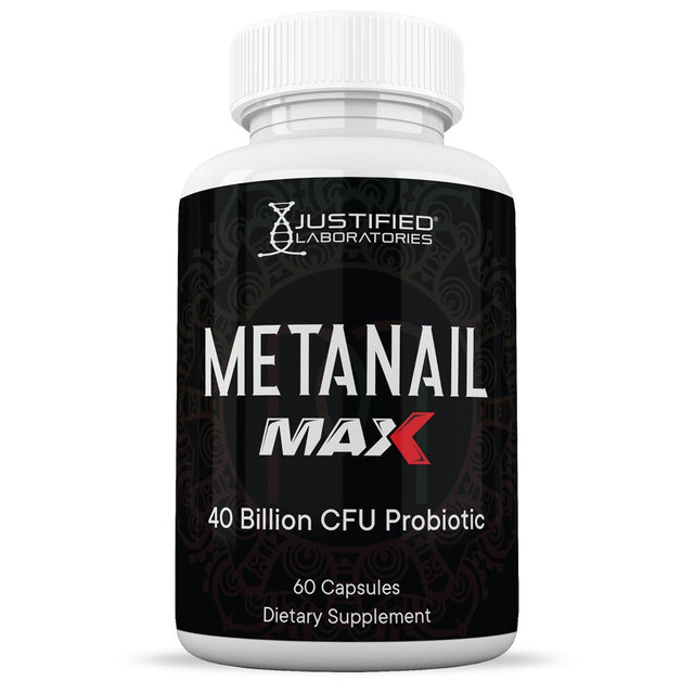 Metanail Max 40 Billion CFU Probiotic Nail Support 60 Capsules