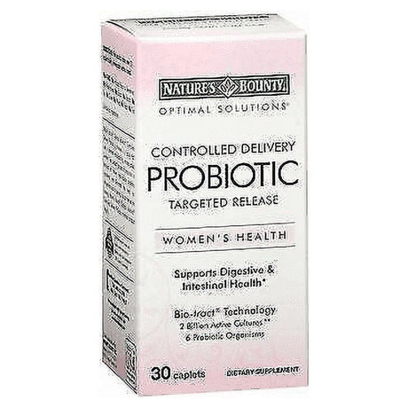 Nature'S Bounty Optimal Solutions Probiotic Caplets, 30 Ct, 6-Pack