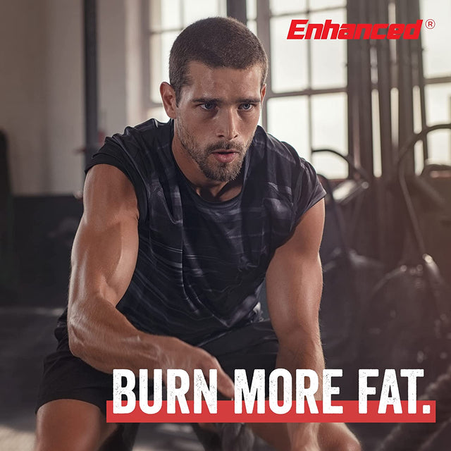 Enhanced Labs Code Red - Pure Fat Burner Supplement for Weight Loss and Fat Reduction - No Added Caffeine and Additives - Formula to Quicken Metabolism and Appetite Suppression - 120 Capsules
