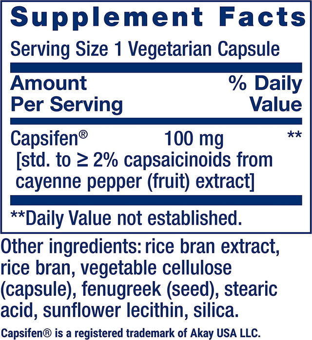 Life Extension Thermo Weight Control – Encourages Fat Burning, Healthy Weight Loss & Thermogenesis – Patented Capsaicin Extract – Weight Management – Gluten-Free – 60 Vegetarian Capsules