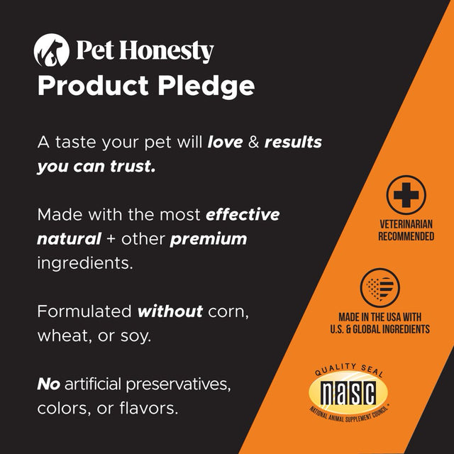 Pet Honesty Dog Hip + Joint Health Turmeric Chews, Pumpkin Coconut, 90 Ct