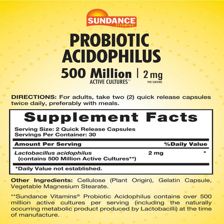 Probiotic Acidophilus 2Mg
