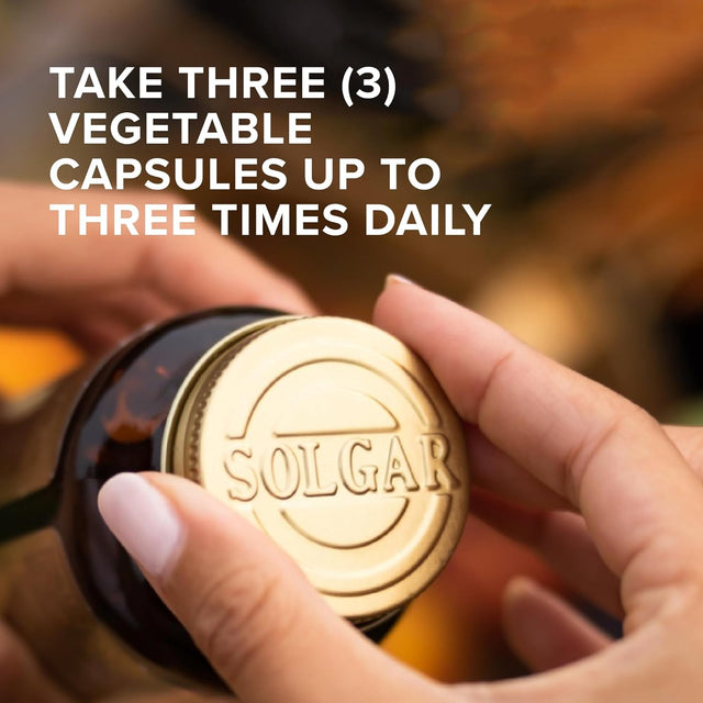 Solgar L-Glutamine 500 Mg - 100 Vegetable Capsules - Natural Muscle Food - Non-Gmo, Vegan, Gluten Free, Dairy Free, Kosher - 33 Servings
