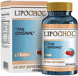 LIPOCHOL Natural Liver Cleanser Detox Supplement Cleanse & Support Liver Health. Milk Thistle Extract (Silymarin) (100 Caps Bottle)