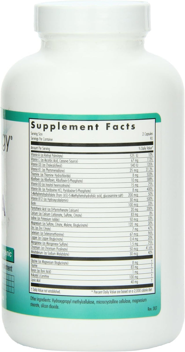 Nutricology Mvm-A Antioxidant Protocol Vegicaps, 180-Count