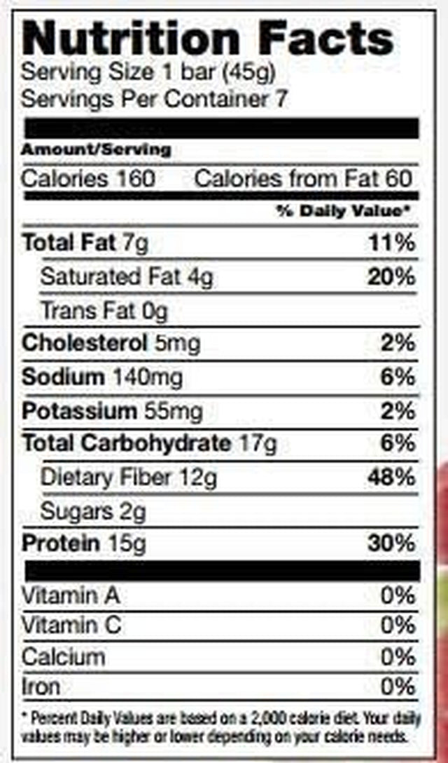 Strawberry Shortcake High Protein Diet Bars Pack of 7 1.6 Oz Bars