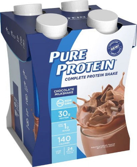 Pure Protein Complete Protein Shake Rich Chocolate 30G Protein (Pack of 36)