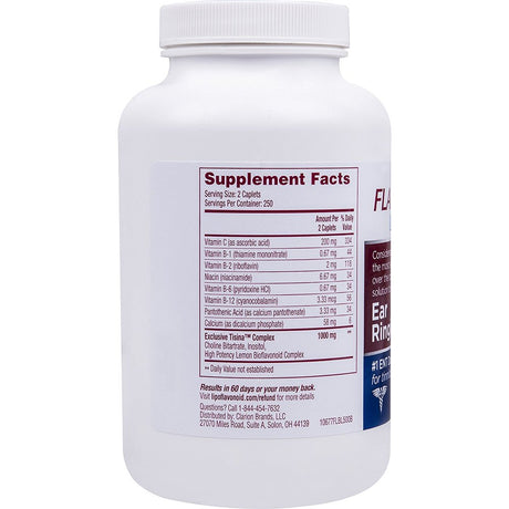 Lipo-Flavonoid plus Ear Health Supplement, 100 Caplets