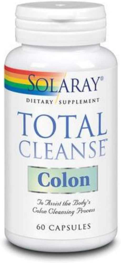 SOLARAY Total Cleanse Colon, Veg Cap (Btl-Plastic) | 60Ct