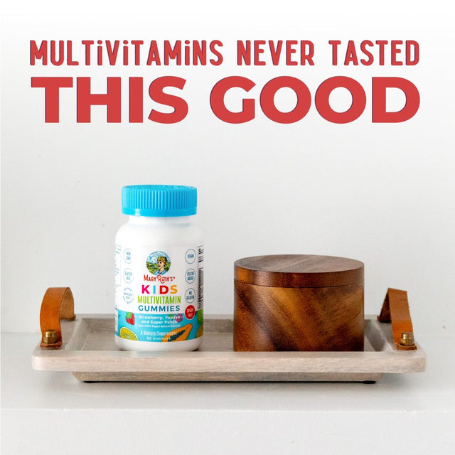 Maryruth'S Organics Kids Multivitamin Gummies - Strawberry, Papaya & Super Punch (60 Gummies)