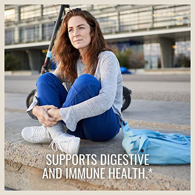 Natureâ€™S Way Fortify Daily Probiotic for Adults, 30 Billion Live Cultures, 10 Strains, Prebiotics, 30 Capsules