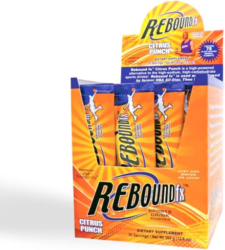 Youngevity Rebound FX On-The-Go Pouches Citrus Punch - 30 CT Box