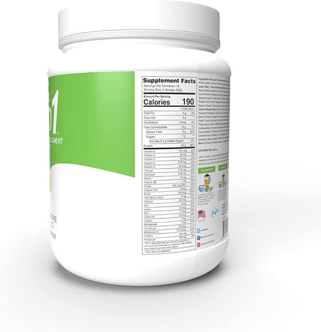 Lean1 Mango, 15 Serving Tub, Fat Burning Meal Replacement by Nutrition53