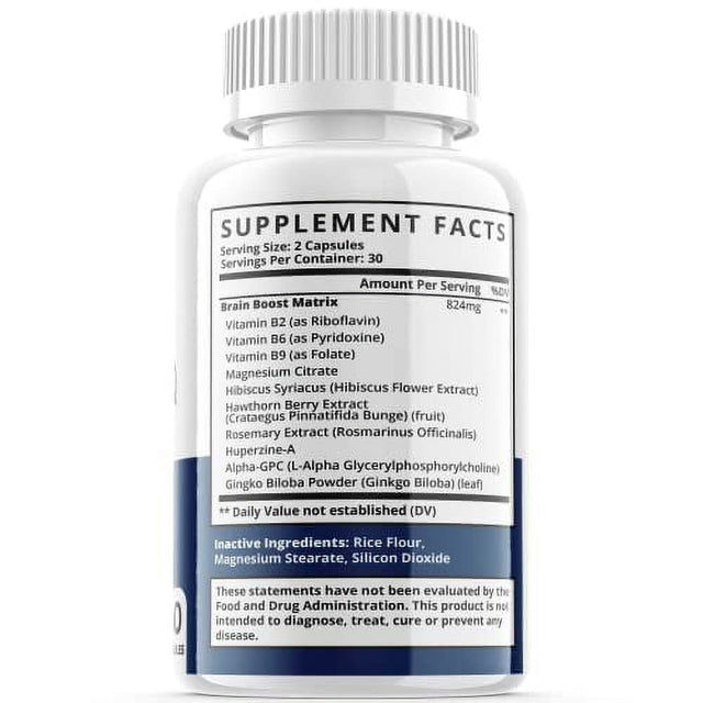 Neuro Tech IQ Brain Supplement Pills (3 Pack)