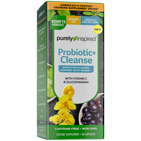 Purely Inspired Probiotic + Cleanse Weight Loss, 60 Capsules