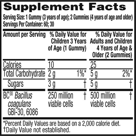 Digestive Advantage Probiotic Gummies for Digestive Health, Daily Probiotics for Women & Men, Support for Occasional Bloating, Minor Abdominal Discomfort & Gut Health, 80Ct Natural Fruit Flavors