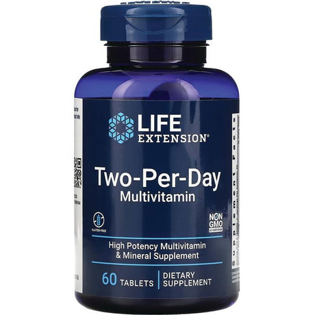 Life Extension Two-Per-Day Multivitamin 60 Tabs