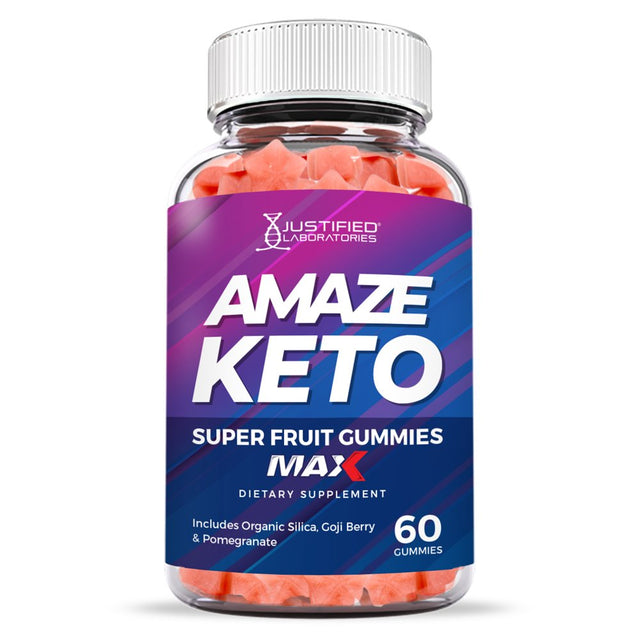 (10 Pack) Amaze Keto Max Gummies Dietary Supplement 600 Gummys